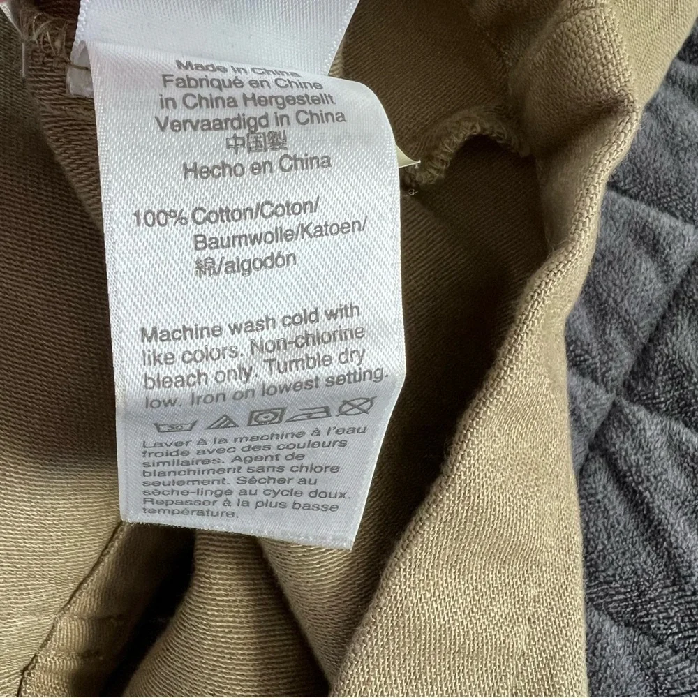 J. Crew Military Jacket Women’s Large Green Garment Dyed Zip Up C4